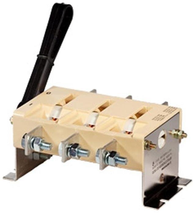 Электротехник ET516912 ВР32-37 А 70220-00 УХЛ3, 400А, несъёмная боковая рукоятка, 3-х полюс. на два направления, IP00, выключатель-разъединитель