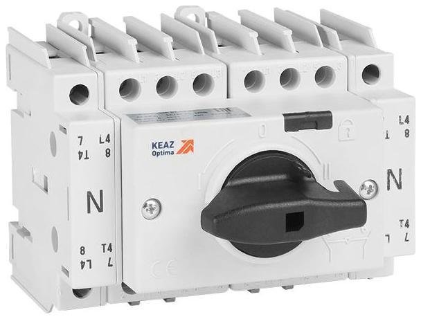 КЭАЗ 332088 Выключатель-разъединитель реверсивный OptiSwitch DI-63-4C