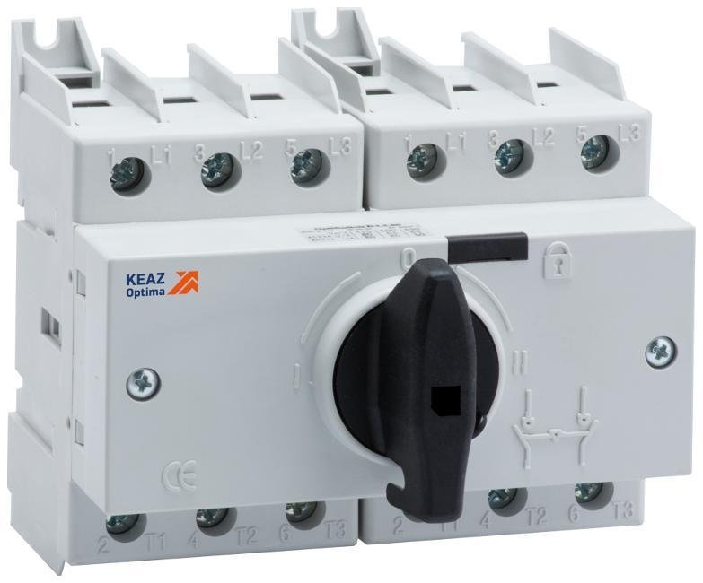 КЭАЗ 332084 Выключатель-разъединитель реверсивный OptiSwitch DI-125-3C