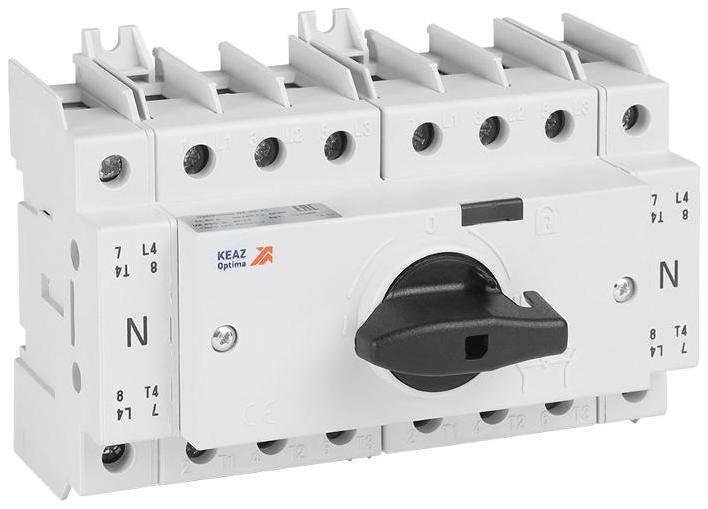 КЭАЗ 332090 Выключатель-разъединитель реверсивный OptiSwitch DI-100-4C