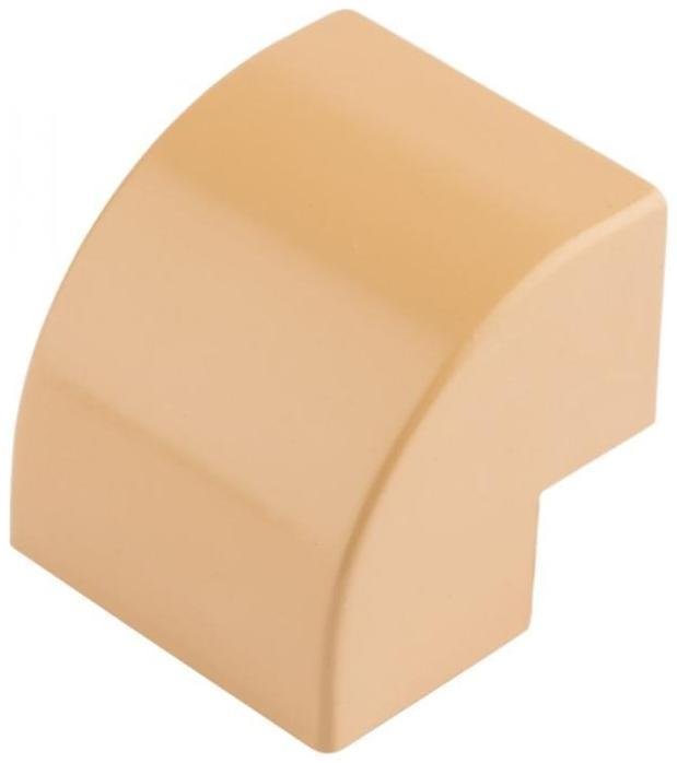 EKF obl-25-25x4 Угол внешний (25х25) (4 шт) Plast PROxima под светлое дерево|obl-25-25x4|EKF [в упаковке 250, цена за 1 упак]