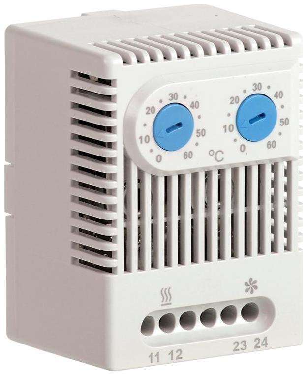 IEK YCE-DTNO-NO-60 Термостат двухканальный от 0 до +60°C NO+NO