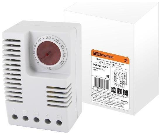 TDM electric SQ0832-0027 Термостат электронный ТЭН-02 230В от -20 до +60 °C