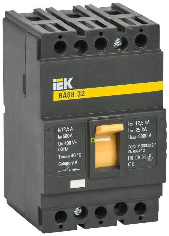 IEK SVA10-3-0012 Авт. выкл. ВА88-32 3Р 12,5А 25кА