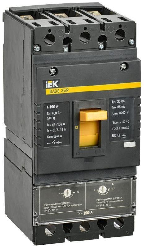IEK SVAR30-3-0200 Авт. выкл. ВА88-35Р 3Р 200А 35кА