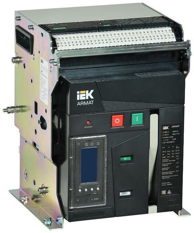 IEK AR-ACB-3FB-085-2000A-TYCF ARMAT Возд. авт. выкл. стац. 3P B 85кА 2000А TY с акс