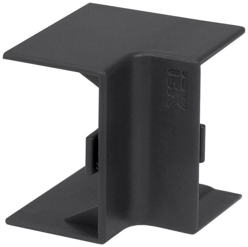 IEK EL-KK10D-V-016-016-K02 Угол внутренний КМВ 16х16 черный (4шт/компл) ELECOR