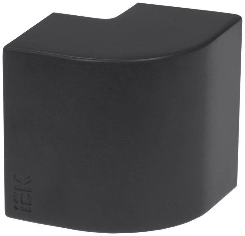 IEK EL-KK10D-N-040-025-K02 ELECOR Угол внешний КМН 40х25 черный (4шт/компл)