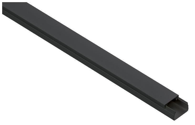 IEK EL-KK10-025-016-1-K02 Кабель-канал 25х16 "ЭЛЕКОР" черный (50м) [в упаковке 50, цена за 1 м]