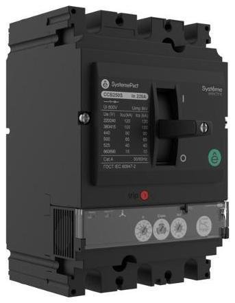 Systeme Electric SPC100N10012M3DF АВТ ВЫКЛ SPC100 50КА S1.2M 3P3D 100A