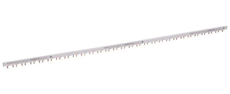 Systeme Electric C9XPH256 Шина гребенчатая 2P (L1L2) 18мм 56мод 63А [в упаковке 10, цена за 1 шт]