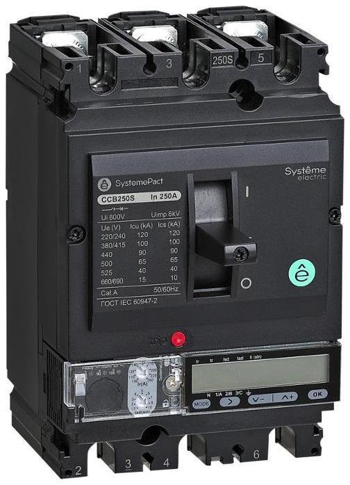 Systeme Electric SPC100F10052E3DFC АВТ.ВЫКЛ SYSTEMEPACT CCB100 36KA 3P3D S5.2E 100A
