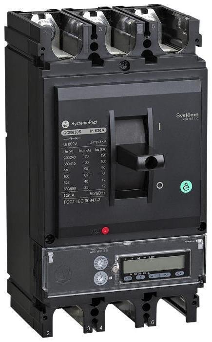 Systeme Electric SPC630F63053E3DFC АВТ.ВЫКЛ SYSTEMEPACT CCB630 36KA 3P3D S5.3E 630A