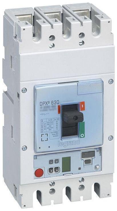 Legrand 422080 Автоматический выключатель DPX3 630 - эл. расцепитель S2 - 70 кА - 400 В" - 3П - 630 А