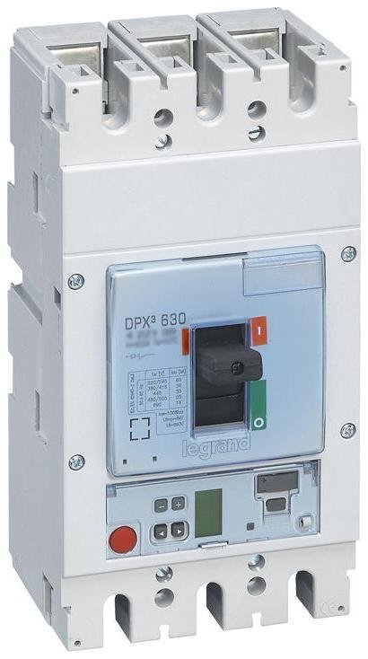 Legrand 422158 Автоматический выключатель DPX3 630 - эл. расцепитель Sg - 70 кА - 400 В" - 3П - 400 А
