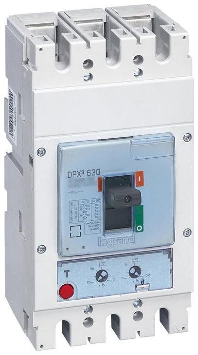 Legrand 422044 Автоматический выключатель DPX3 630 - термомагнитный расцепитель - 100 кА - 400 В" - 3П - 400 А