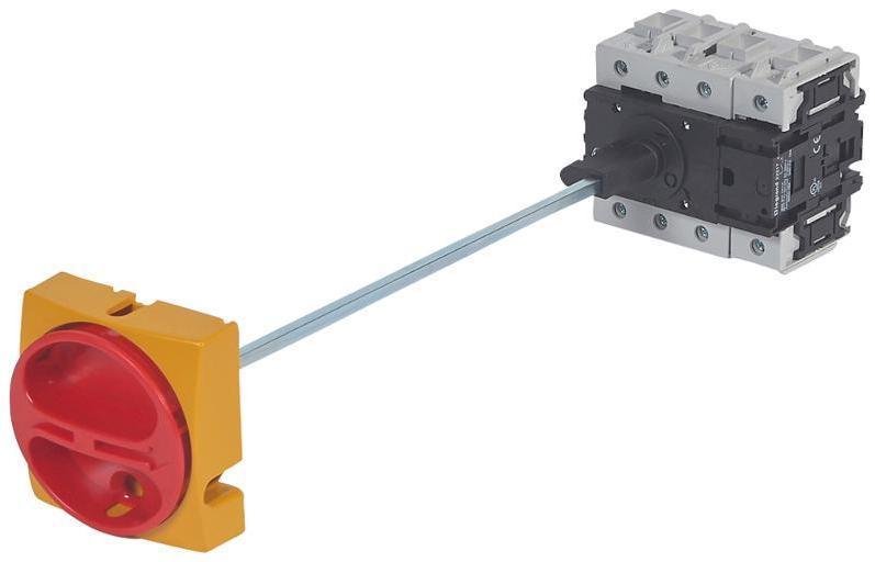 Legrand 022157 Выключатель-разъединитель - накладной с выносной рукояткой - 4П - зажим нейтрали слева - 100 A
