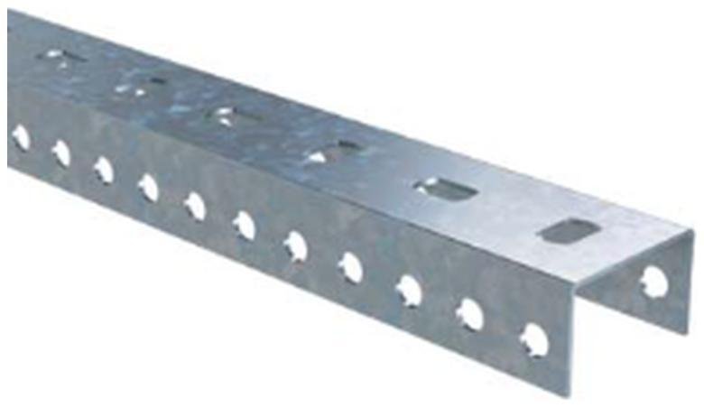 DKC SBL29020 Профиль П-образный, L280, толщ.1,2 мм [в упаковке 30, цена за 1 шт]