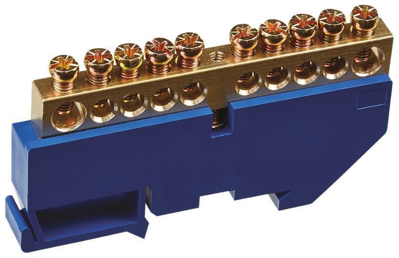 Navigator 71160 Шина нулевая 71 160 NBB-M812-10D/B [в упаковке 10, цена за 1 шт]
