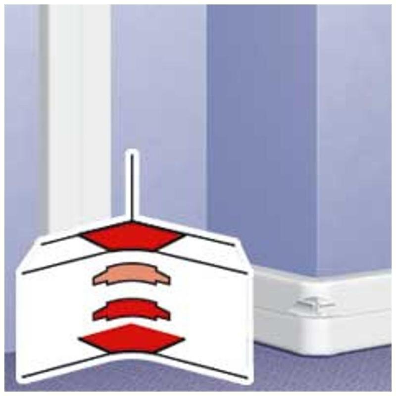 Legrand 010658 Угол внутренний для 65*195/220 переменный от 80° до 100° DLP [в упаковке 5, цена за 1 шт]