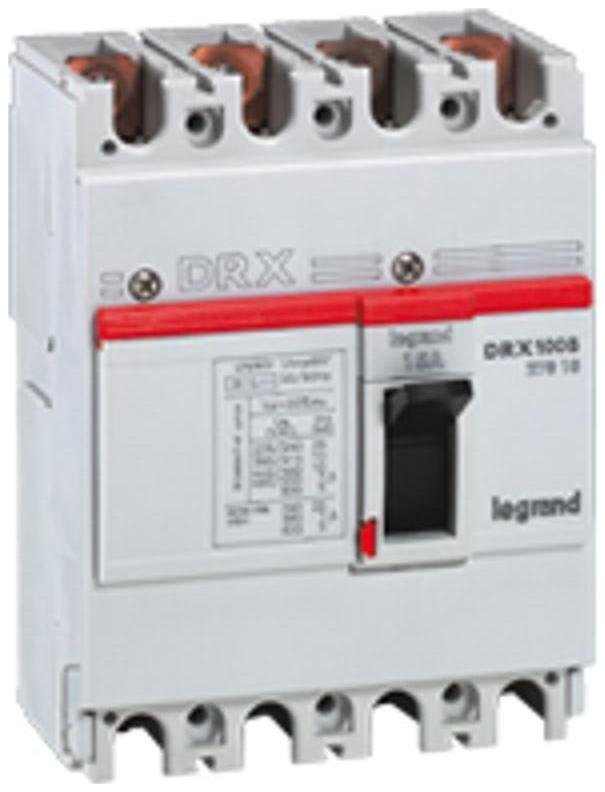 Legrand 027014 DRX125 термомагнитный 40A 4П 10KA