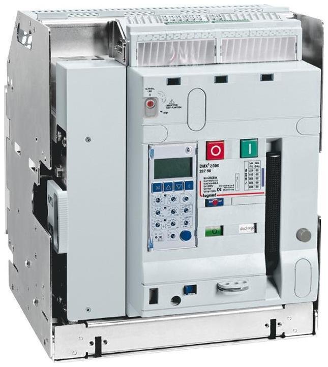 Legrand 028725 Воздушный автоматический выключатель DMX3 - N 2500 - LCu 50 кА - выкатное исполнение - 3П - 2000 A