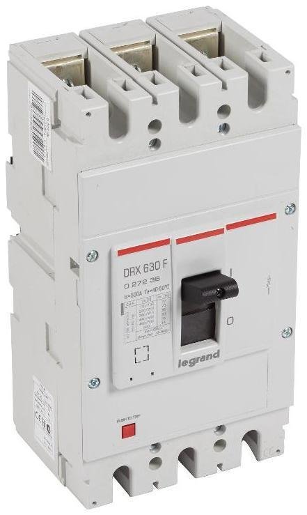 Legrand 027236 DRX630 термомагнитный 500A 3П 36кА