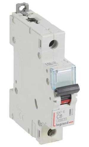 Legrand 407260 Выключатель автоматический однополюсный DX3-E 6000 6А C 6кА