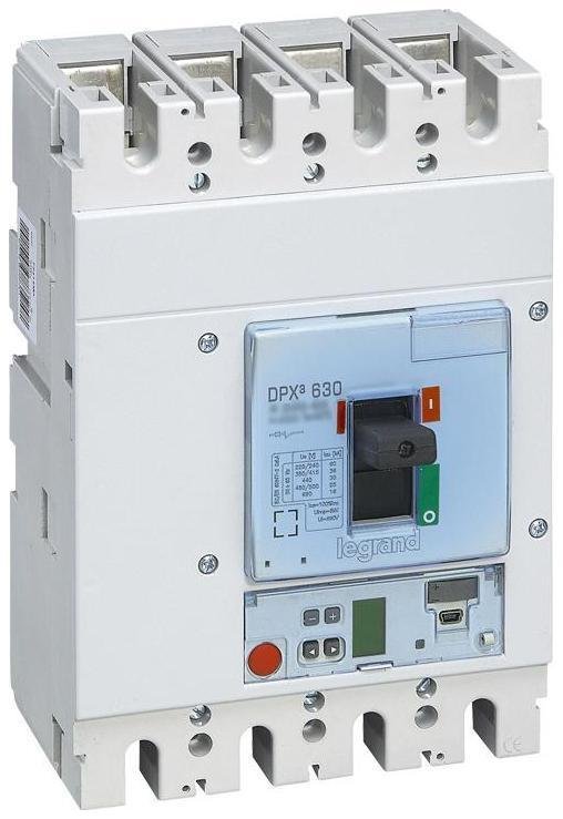 Legrand 422063 Автоматический выключатель DPX3 630 - эл. расцепитель S2 - 36 кА - 400 В" - 4П - 400 А