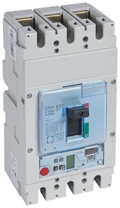 Legrand 422077 Автоматический выключатель DPX3 630 - эл. расцепитель S2 - 70 кА - 400 В" - 3П - 320 А