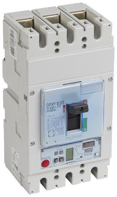 Legrand 422177 Автоматический выключатель DPX3 630 - эл. расц. Sg - с изм. блоком. - 36 кА - 400 В" - 3П - 320 А