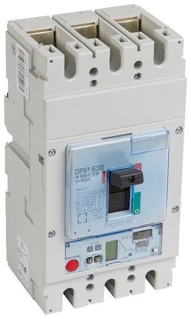 Legrand 422178 Автоматический выключатель DPX3 630 - эл. расц. Sg - с изм. блоком. - 36 кА - 400 В" - 3П - 400 А