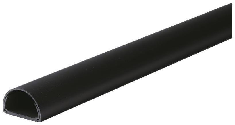 Systeme Electric IMT20120BK Кабель-канал MultiSet 20x12х2000 мм арочной формы ПВХ Антрацит [в упаковке 30, цена за 1 шт]
