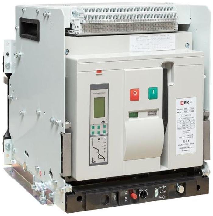 EKF mccb45-3200-2500v-v2 Выключатель автоматический ВА-45 3200/2500А 3P 100кА выкатной v2