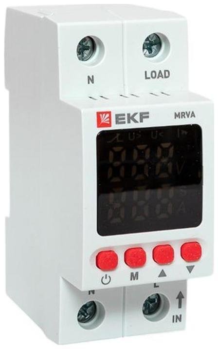 EKF MRVA-32A-v2 Реле напряжения и тока с дисп. 2 мод. MRVA 32A|MRVA-32A-v2| EKF