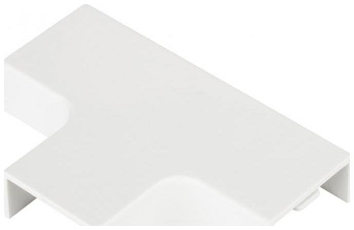 EKF tchw-40-40x4 Угол T-образный (40х40) (4 шт) Plast PROxima Белый|tchw-40-40x4|EKF
