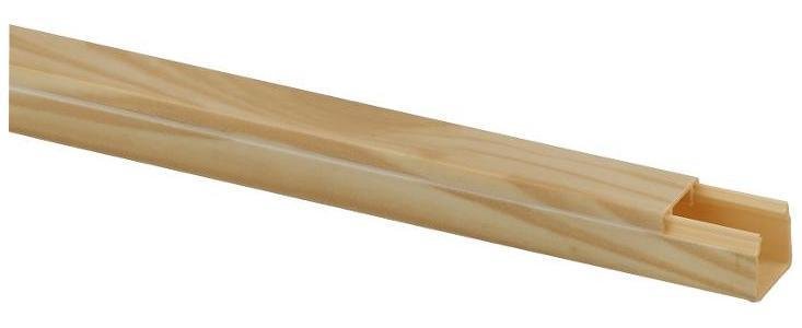 Эра Б0031144 KK-P-12-12 Кабель-канал ЭРА 12x12 сосна (140м.) [в упаковке 140, цена за 1 м]