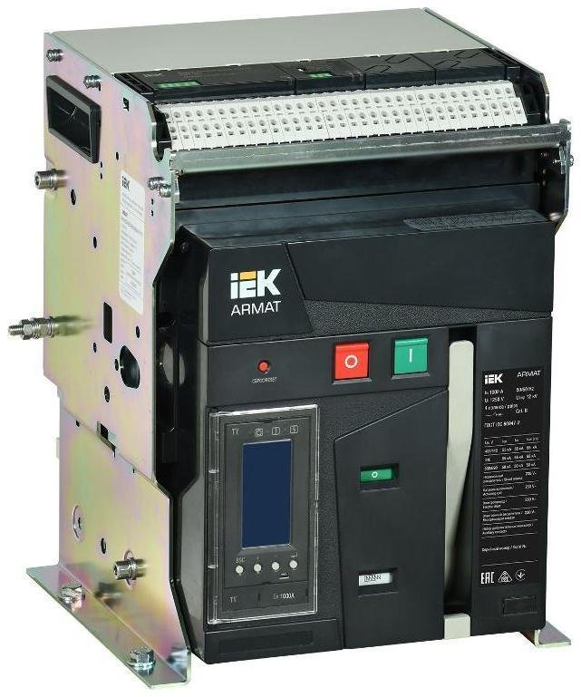 IEK AR-ACB-3FA-055-1000A-TYCF ARMAT Возд. авт. выкл. стац. 3P A 55кА 1000А TY с акс