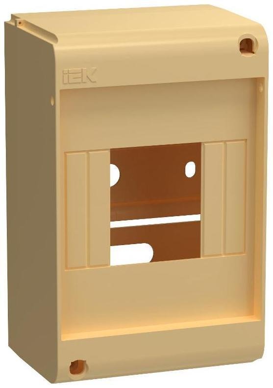 IEK UIM-KP71-N-04-20-K34 UNION Mini Корпус пластик. КМПн-4 IP20 без двери сосна| UIM-KP71-N-04-20-K34| IEK