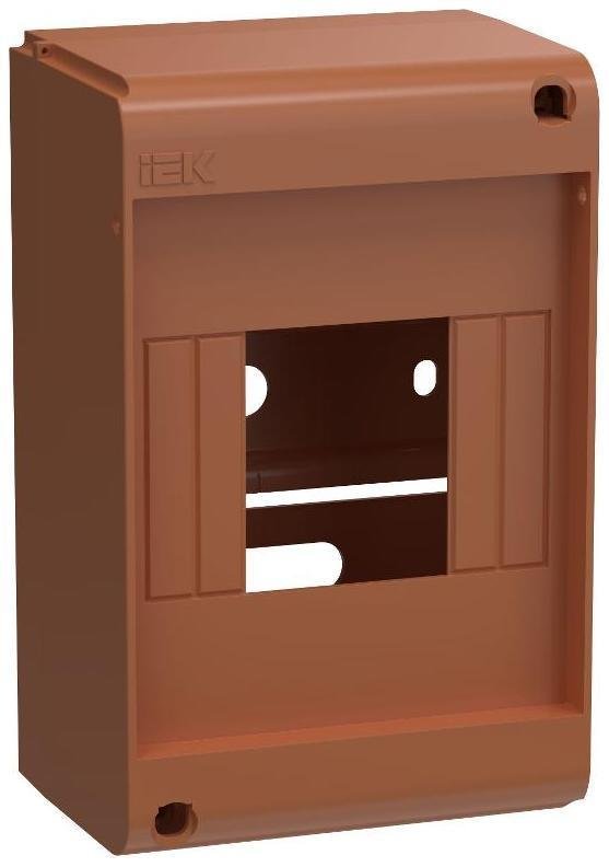 IEK UIM-KP71-N-04-20-K24 UNION Mini Корпус пластик. КМПн-4 IP20 без двери дуб| UIM-KP71-N-04-20-K24| IEK