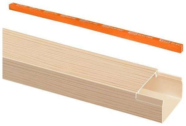 TDM electric SQ0402-3305 Кабель-канал 25х16 (6 шт по 2 м) "ЭКО" 3D сосна (розн.упак.)