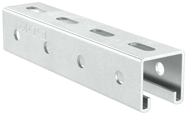 DKC BPM4105HDZ Профиль С-образный 41х41, L500, толщ.2,5 мм, горячеоцинкованный [в упаковке 20, цена за 1 шт]