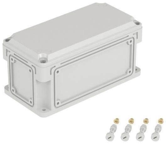 DKC 531210 Корпус пластиковый RAM box IP67 300х150х146 мм(высота крышки 21) стенка с выбивными фланцами непрозрачная крышка