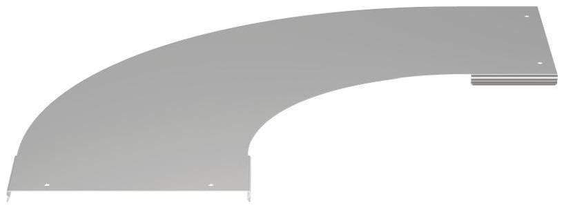 IEK CPG04D-4-90-300-10 Крышка пов. лестн. LESTA 90град осн. 300мм R300