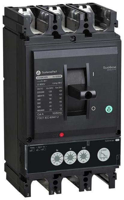 Systeme Electric SPC400S40023L3DF АВТ.ВЫКЛ SYSTEMEPACT CCB400 100KA 3P3D S2.3 400A РЫЧАГ