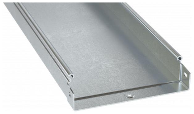 DKC SNM60510HDZ Лоток неперфорированный 50x100х6000, 1,5 мм, горячеоцинкованный [в упаковке 60, цена за 1 м]