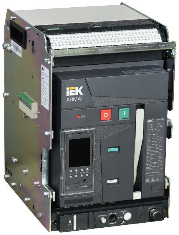 IEK AR-ACB-3VA-066-1600A-TDCF ARMAT Возд. авт. выкл. выдв. 3P A 66кА 1600А TD с акс.