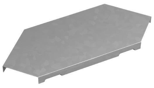 КМ-Профиль PL1808 Крышка горизонт. угла 90 гр. 50 мм "ПЛЮС" HD