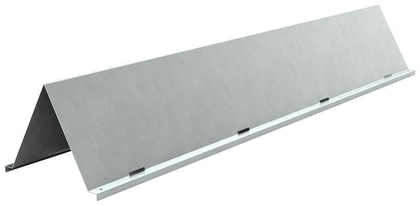 IEK CLM50D-KD-300-3000 Крышка двускатная на лоток осн. 300х3000мм [в упаковке 18, цена за 1 м]