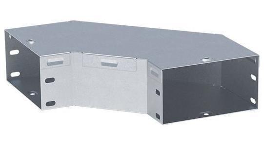 EKF g9080400-1 Угол для лотка горизонтальный 90град. 400х80 1мм